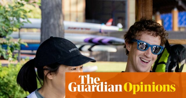 Obviamente, Mark Zuckerberg ainda está fazendo boas obras - ele acabou de mudar a definição de 'bom' | Emma Brockes

