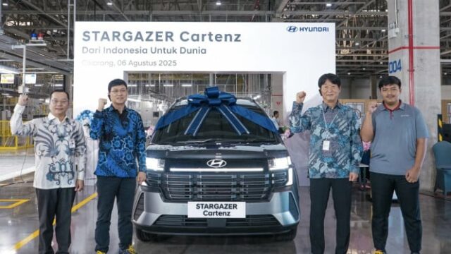 Oficialmente reunido em Cikarang, Hyundai Stargazer Cartenz está pronto para penetrar no mercado de exportação

