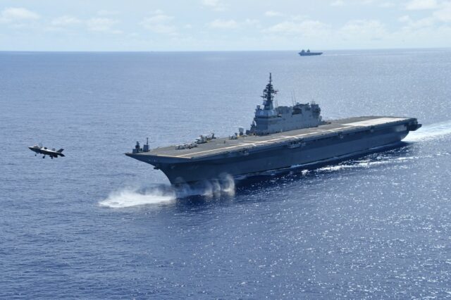 Os EUA flexionam o caça F-35 com aliados na porta da China

