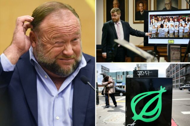 Os ativos da Infowars Alex Jones serão vendidos para pagar mais de US $ 1 bilhão em dívidas para as famílias de Sandy Hook: Juiz


