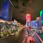 Las Vegas Strip Nightscape / Todos os grandes cassinos da Strip Las Vegas estão agora unidos após uma vitória histórica do trabalho para funcionários, liderados pelo sindicato dos trabalhadores da culinária.