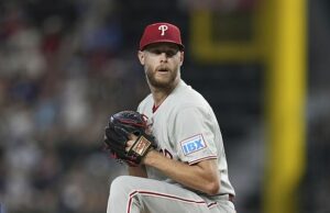 Os colegas de equipe de Zack Wheeler Phillies respondem às notícias chocantes de seu diagnóstico: ‘É assustador, estamos orando por ele’. Os Phillies estão se unindo em torno de Zach Wheeler, que descobriu um coágulo de sangue em seu ombro