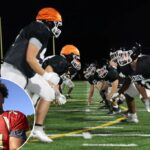 Os concorrentes de futebol de Long Island prosseguem a tradição da estrutura bloqueadores feridos