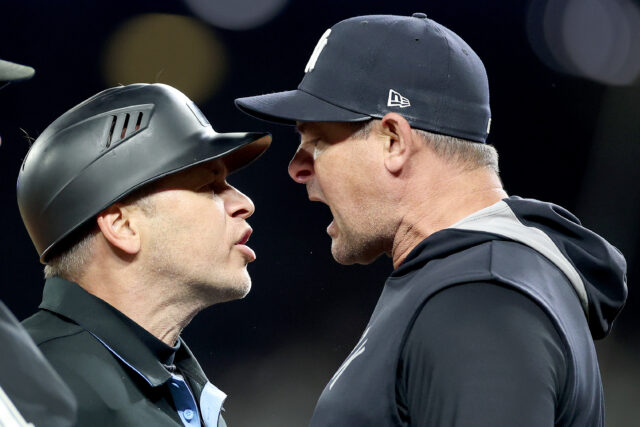 Os fãs do Yankees esperam que a última ejeção de Aaron Ejecors de Aaron


