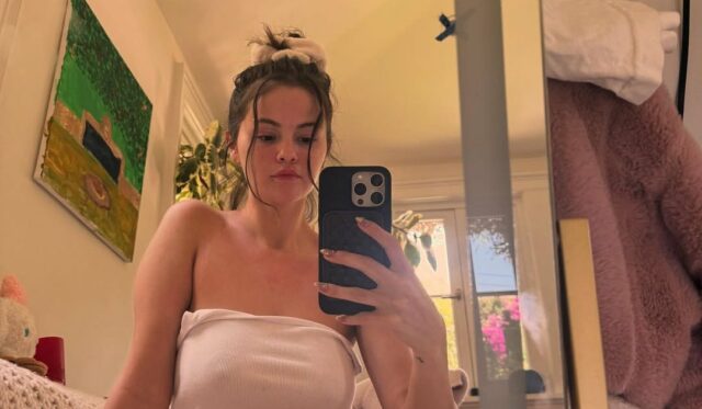 Os momentos mais populares das estrelas deram em lingerie: Selena Gomez, mais

