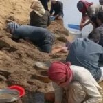 Os moradores caçam ouro no rio Efrat Seco, está próximo do dia do julgamento?