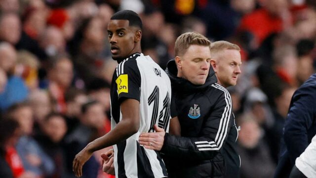 Os planos de Howe para o Newcastle se Isak sair para se juntar ao Liverpool



