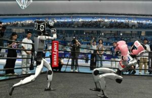 Os primeiros jogos de robôs humanóides do mundo começam na China Os primeiros jogos de robôs humanóides do mundo começam na China