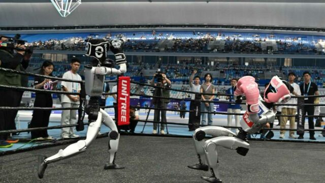 Os primeiros jogos de robôs humanóides do mundo começam na China

