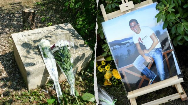 Os vândalos estão cortando uma árvore que homenageia o judeu tortura e morto em um ataque anti -semita

