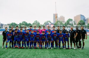 PH U16 Homens olham para o futuro do futebol masculino A seleção nacional das Filipinas Sub -16 em Cingapura.