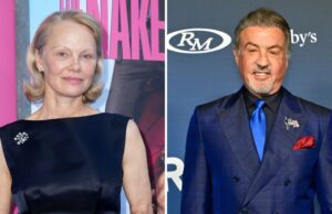 Pamela Anderson reage a Sly Stallone negando que ele tenha oferecido uma casa Pamela Anderson reage a Sylvester Stallone negando que ele lhe oferecesse uma casa