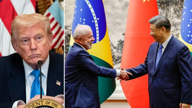 Parece que um líder mundial passou por um dedo depois de Trump sobre tarifas

