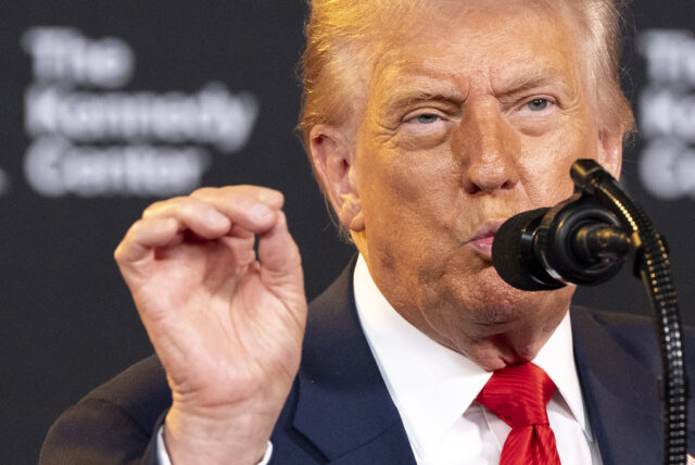 Donald Trump para abrir as audições para a segunda temporada do programa de televisão 