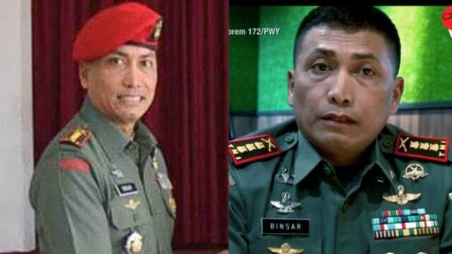 Perfil de Jonathan Sianipar, general 2 estrelas do tni batak toba que agora é o jabat pagdam xxiii/palaka wira

