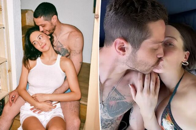 Pete Davidson beija a garota grávida Elsie Hewitt em uma foto rara de PDA quando o romance esquenta

