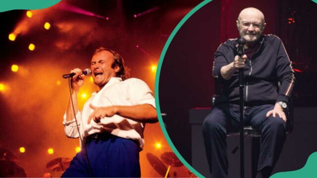 Phil Collins, esposa e parceiros, viajando com o amor pela vida

