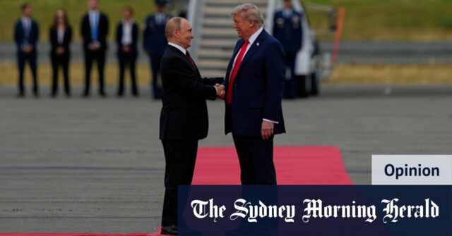Postura em paz, o que foi realmente sobre a reunião de Trump e Putin

