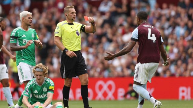 Premier League 2025-26: Villa segura o Newcastle no arrogante, apesar do papel de papelão Red Konsa

