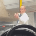 O primeiro primeiro -ministro salvou o tráfego posterior no estacionamento de Sydney CBD chegou a Stasstill.