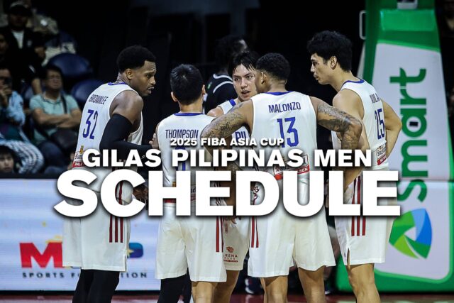 Programa: Gilas Pilipinas em 2025 FIBA Asia Cup