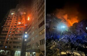 Projéteis balísticos russos atingiram Kyiv em grande greve, eliminando pelo menos 3 Projéteis balísticos russos atingiram Kyiv em grande greve, eliminando pelo menos 3