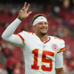 QB Patrick Chiefs Mahomes Envie o aviso indicado à NFL