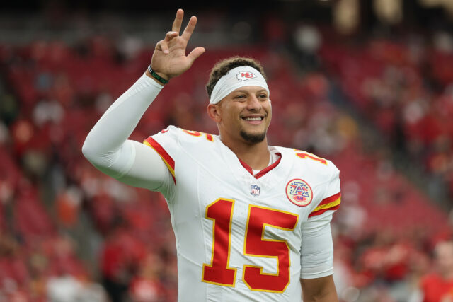 QB Patrick Chiefs Mahomes Envie o aviso indicado à NFL

