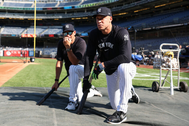 Qual é o problema com os Yankees? Aaron Boone responde ao juiz de Aaron



