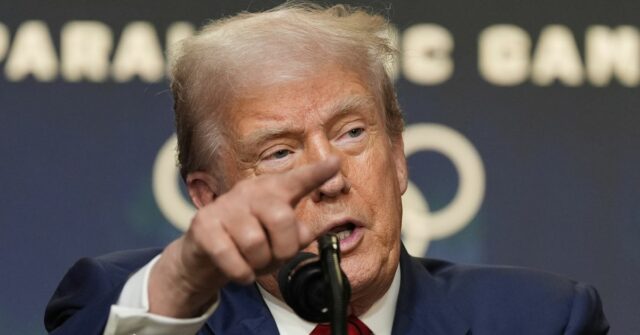 Qual é o relatório de que os infundidos Donald Trump realmente serviram como um aviso

