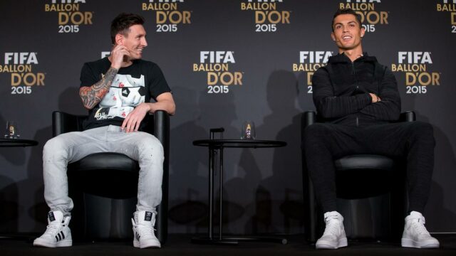 Quando foi a última vez que Messi e Ronaldo foram indicados para o balão d'Or?

