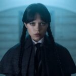 Jenna Ortega como quarta -feira na série Netflix.