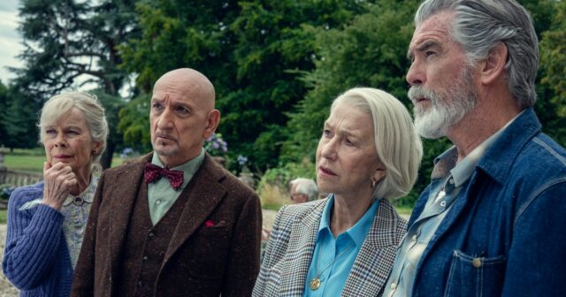 Celia Imrie, Helen Mirren, Naomi Ackie, Pierce Brosnan e Ben Kingsley.