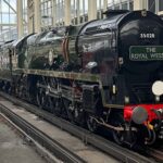 A inspiração viajará para 60 assentos para mostrar a rica história da ferrovia, mas em um cara para a tradição foi equipado com um apito americano