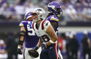 Receptor Patriots listado entre os destaques da pré -temporada da semana 2 Receptor Patriots listado entre os destaques da pré -temporada da semana 2