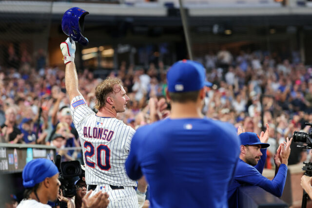 Red Sox chamou um 'ponto de aterrissagem em potencial' por US $ 54 milhões de slugger Mets




