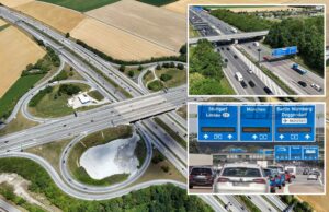 Relógio do motorista da Porsche 199 km / h na infame autobahn na Alemanha Relógio do motorista da Porsche 199 km / h na infame autobahn na Alemanha