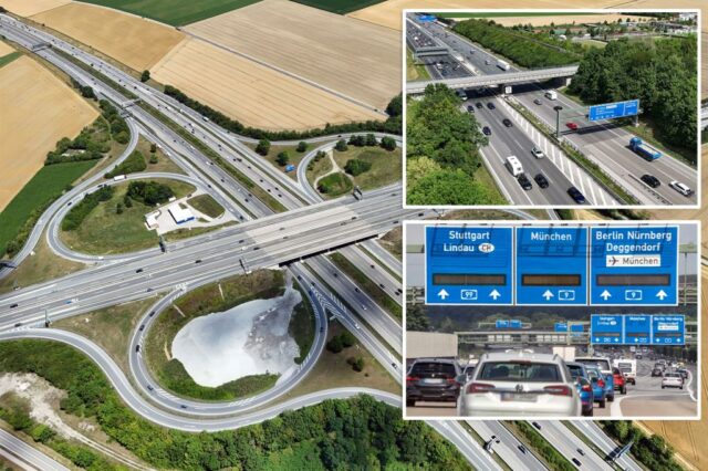 Relógio do motorista da Porsche 199 km / h na infame autobahn na Alemanha

