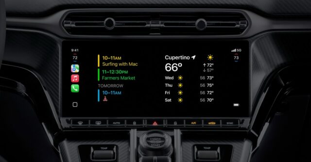Revisões do MKBHD CarPlay Ultra

