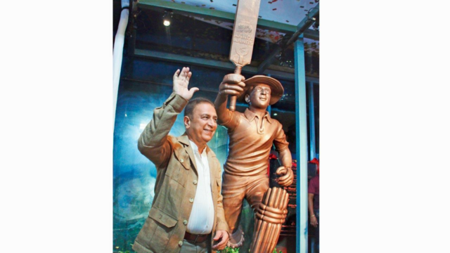 'Reviveu excelentes lembranças ...': Sunil Gavaskar responde à sua estátua 


