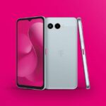 T-Mobile Revvl 8 no Pink Bcakground