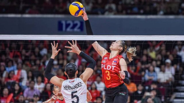 Mika Reyes continua no modo de ataque. - Marlo Cueto