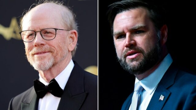 Ron Howard admite que ficou surpreso com a transição de JD Vance na política, vice -presidente textual após a eleição


