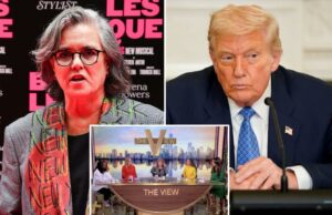 Rosie O’Donnell afirma que a ABC cancela “visão” para acalmar o “Messias Orange” de Trump Rosie O'Donnell afirma que a ABC cancela "visão" para acalmar o "Messias Orange" de Trump