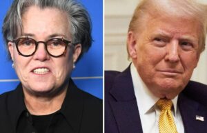 Rosie O’Donnell teme que ‘The View’ seja cancelado por não ‘alinhar’ com Trump; A Casa Branca é chamada de “perdedor irrelevante”: “Nosso país é melhor com Rosie morando no exterior” Rosie O'Donnell teme que 'The View' seja cancelado por não 'alinhar' com Trump; A Casa Branca é chamada de "perdedor irrelevante": "Nosso país é melhor com Rosie morando no exterior"