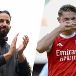 Ruben Amorim, no pré -zon de Old Trafford