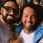 Rylan Clark teria encontrado amor com um trabalhador do recinto de feiras (retratado em julho) quatro anos depois de seu divórcio de Dan Neal