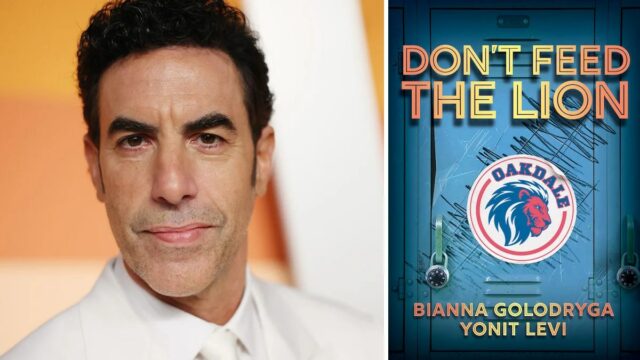 Sacha Baron Cohen agradece ao livro infantil 'não alimentando Lions' sobre anti-semitismo: 'feroz e necessário' exclusivo

