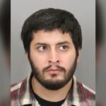 Julian Morgan Matias Taylor, 27, de San Jose, foi preso em Palmdale, Califórnia, em 18 de agosto de 2025 em conexão com a morte por abuso de abuso de seu filho de 5 meses, disse o filho Xavier, disseram as autoridades. (Departamento de Polícia de San Jose)