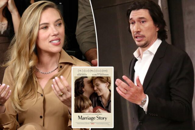Scarlett Johansson, "História conjugal" de Adam Driver, que é usado para seguir os lobos contra matar gado por nós

